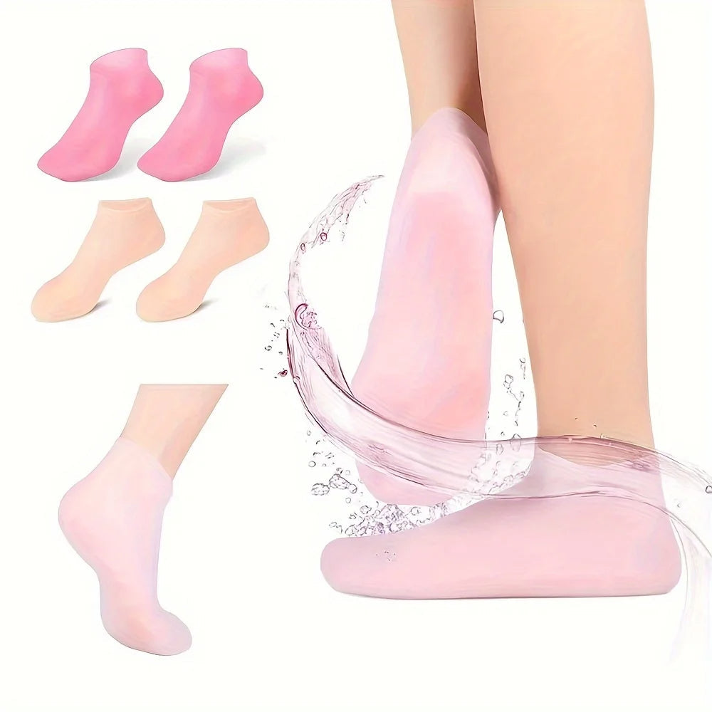 SilicoSocks Calcetines de silicona hidratantes - [PROMOCIÓN DISPONIBLE SOLO HOY]