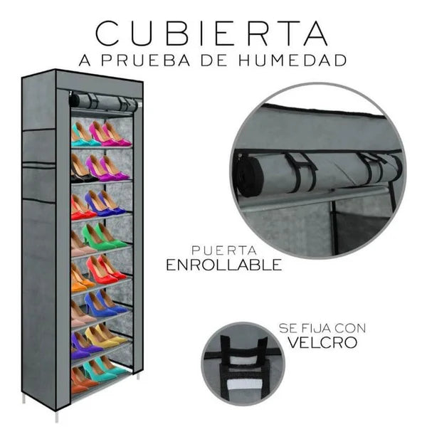 MultiZapatos Organizador de Zapatos de 9 Niveles - [PROMOCIÓN DISPONIBLE SOLO HOY]