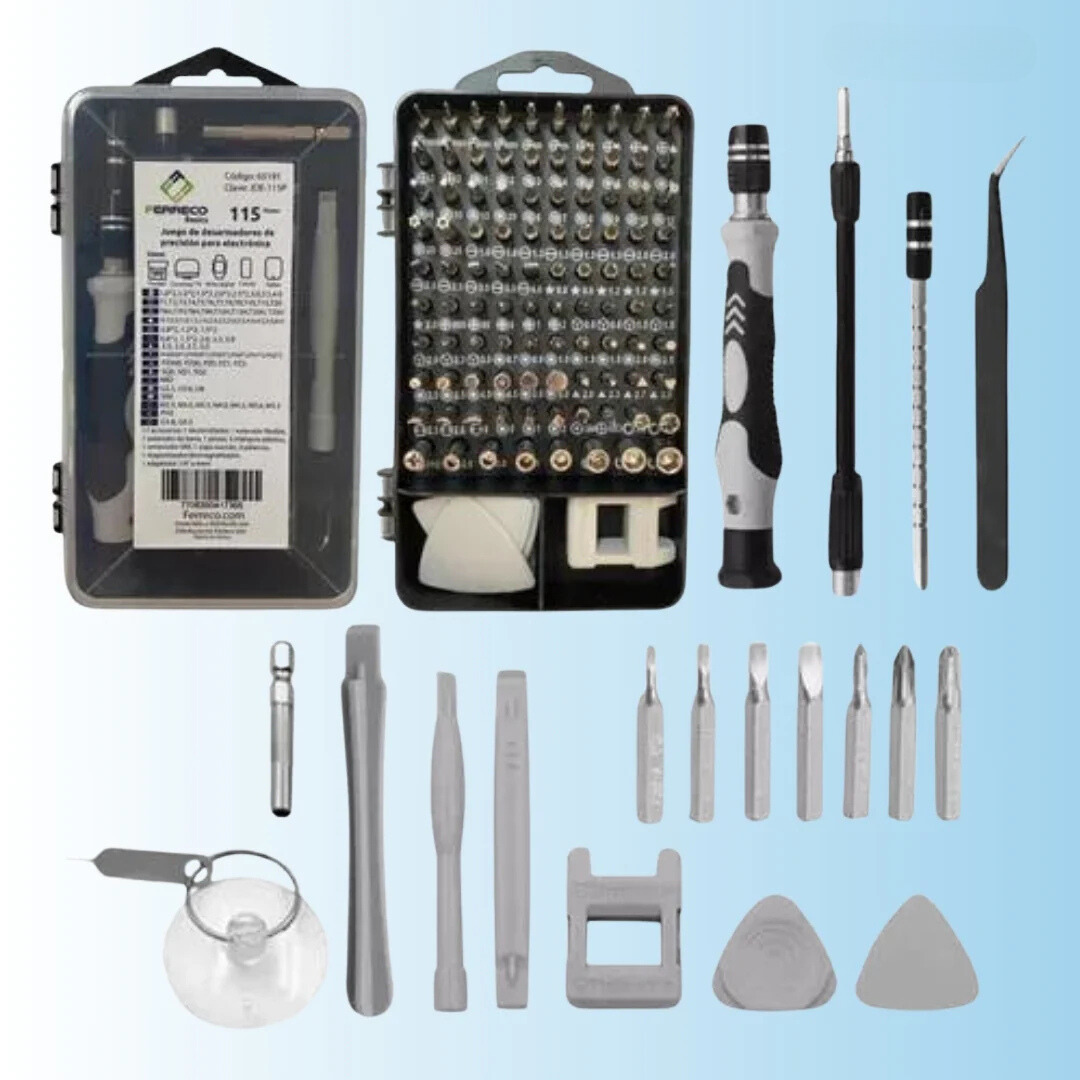 NanoTorque - Destornillador de alta precisión 115 en 1 - [PROMOCIÓN DISPONIBLE SOLO HOY]