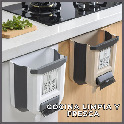 EcoCubo - Cubo de Basura Plegable y Compacto