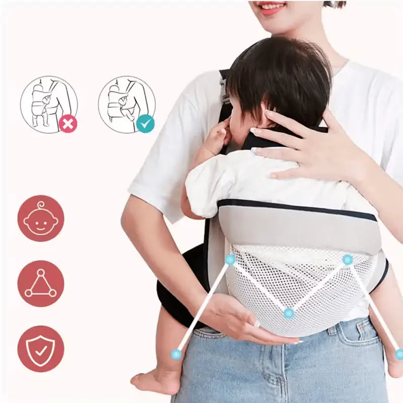 EasyNest | Portabebés Ergonómico - [PROMOCIÓN DISPONIBLE SOLO HOY]