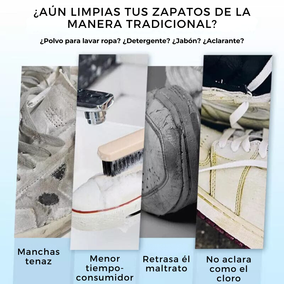 CleaningCream Crema Limpiadora Blanca de Zapatillas - [PROMOCIÓN DISPONIBLE SOLO HOY]