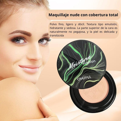 GlowSkin Base Iluminadora de Alta Cobertura + Brocha Gratis