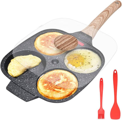 PerfectHuevos Sartén huevos 4 divisiones - [PROMOCIÓN DISPONIBLE SOLO HOY]