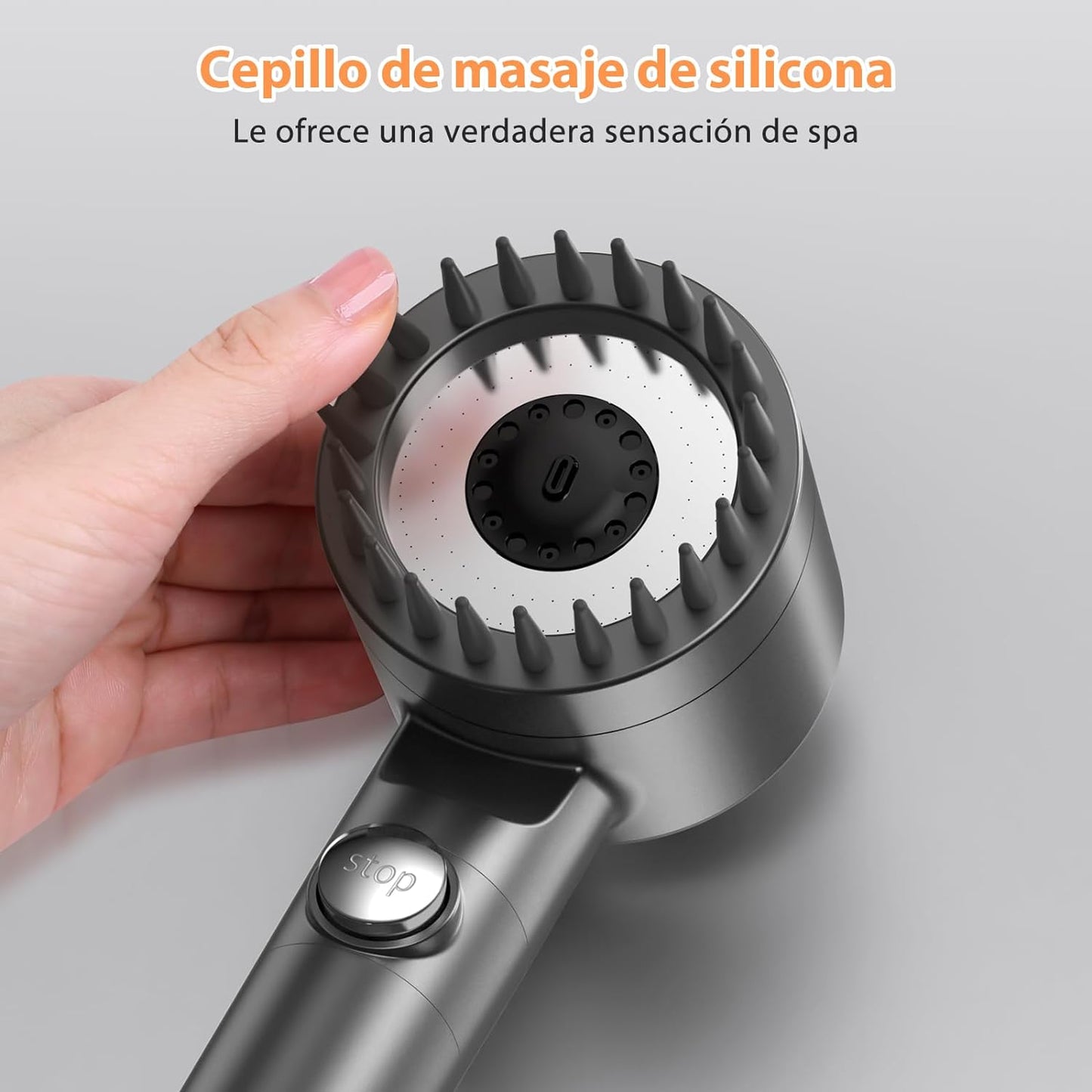 AquaMassage Cabezal ducha spa Alta Presión - [PROMOCIÓN DISPONIBLE SOLO HOY]