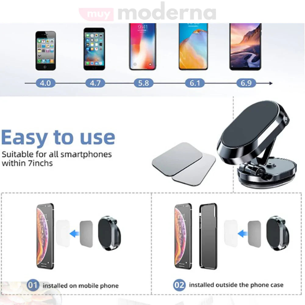 MagneticPhone Soporte Magnetico para Auto - [PROMOCIÓN DISPONIBLE SOLO HOY]