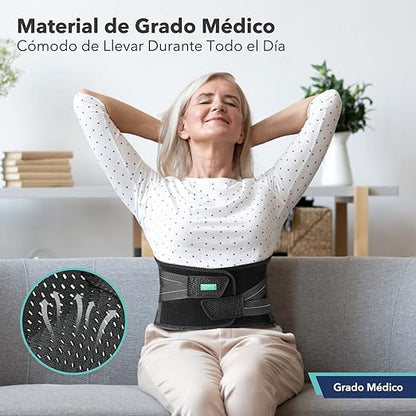 BackHeat Faja lumbar térmica - [PROMOCIÓN DISPONIBLE SOLO HOY]