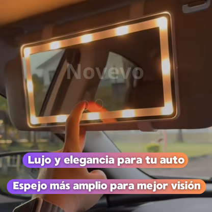 Glowmirror Espejo De Lujo LED para Coche - [PROMOCIÓN DISPONIBLE SOLO HOY]