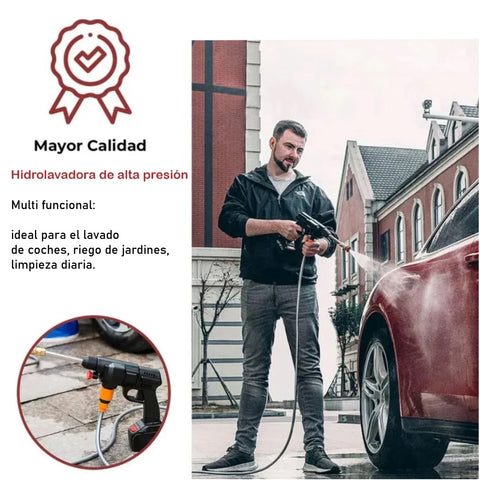 Smashwash Hidrolavadora portátil  con 2 Baterías - [PROMOCIÓN DISPONIBLE SOLO HOY]