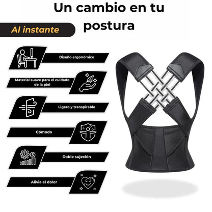 PosturaPro Corrector de Postura - Nueva Postura en Segundos - [PROMOCIÓN DISPONIBLE SOLO HOY]