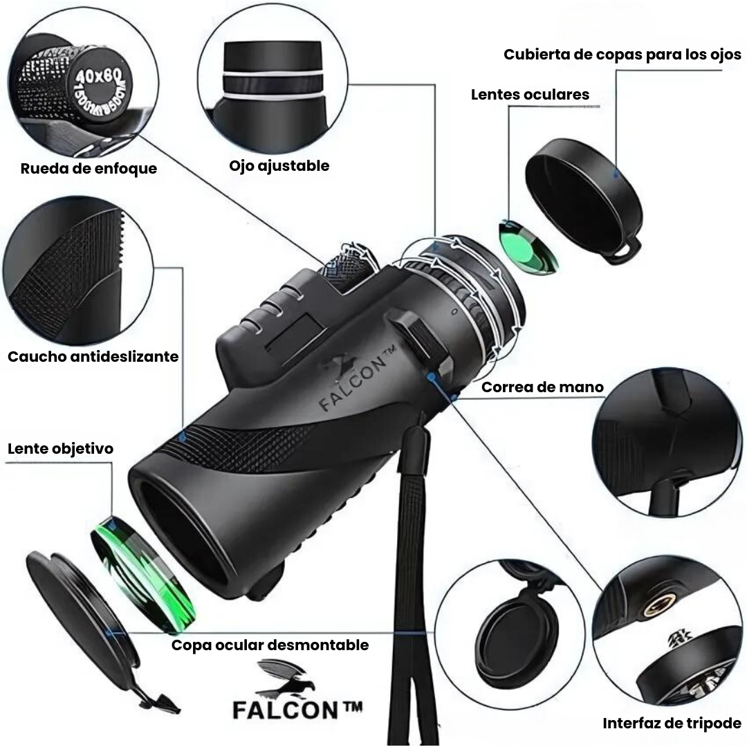 TELESCOPIO SUPER POTENTE FALCON