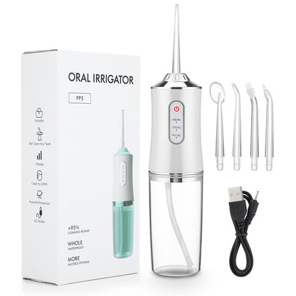 CleanJet  Irrigador Oral Recargable de Alta Presion - [PROMOCIÓN DISPONIBLE SOLO HOY]