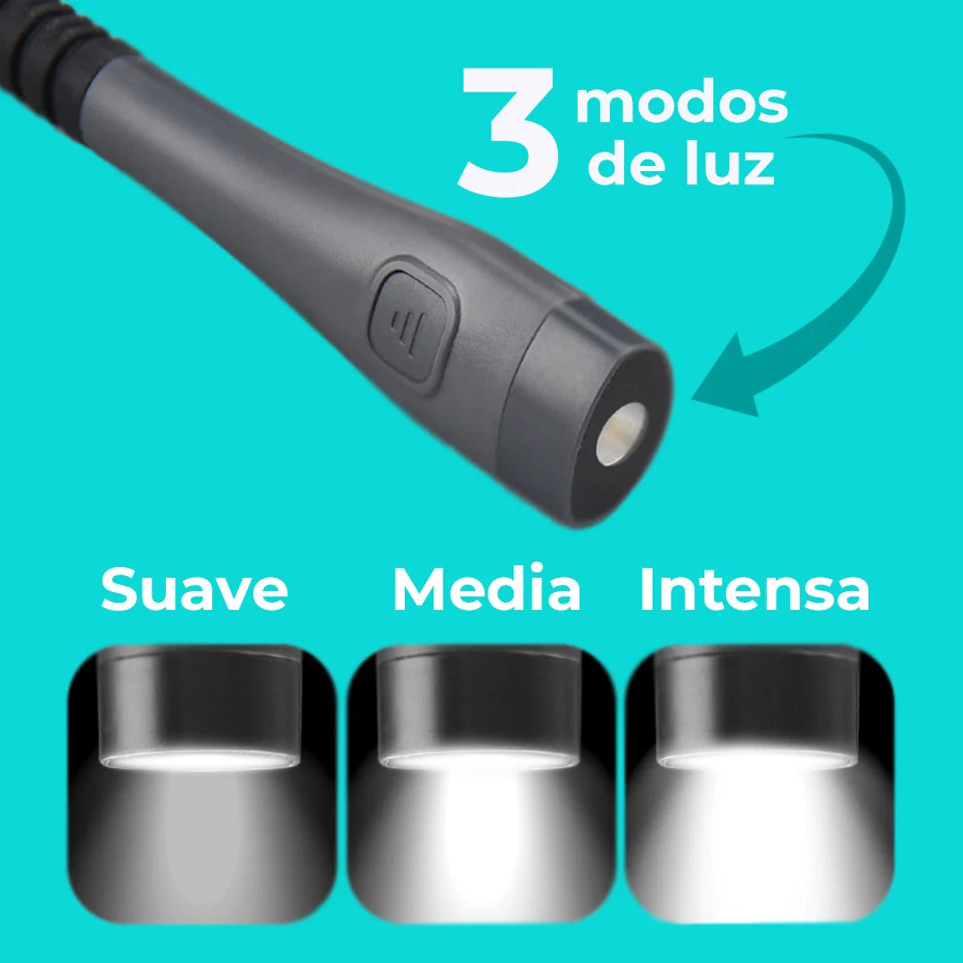 GlowNeck Luz de cuello recargable - [PROMOCIÓN DISPONIBLE SOLO HOY]