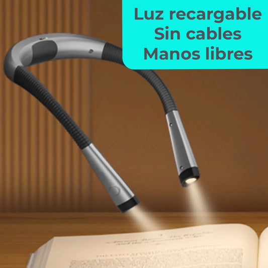 GlowNeck Luz de cuello recargable - [PROMOCIÓN DISPONIBLE SOLO HOY]