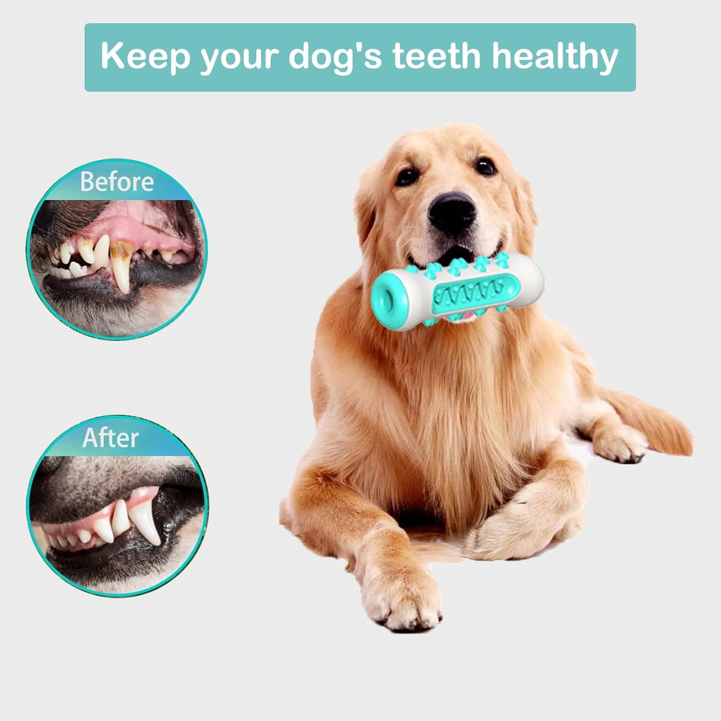 Dientoy Jueguete Limpiadientes para Perros - [PROMOCIÓN DISPONIBLE SOLO HOY]