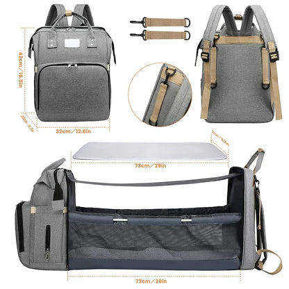 MOCHILA PAÑALERA IMPERMEABLE - [PROMOCIÓN DISPONIBLE SOLO HOY]