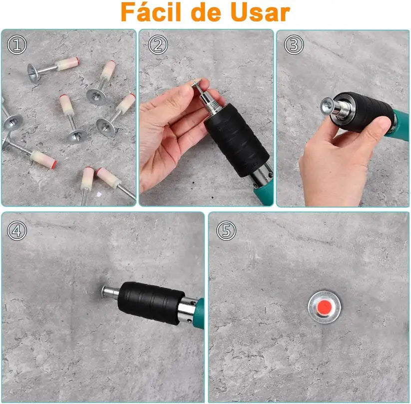PowerFix Elite Pistola de Clavos Manual + Clavos Gratis - [PROMOCIÓN DISPONIBLE SOLO HOY]