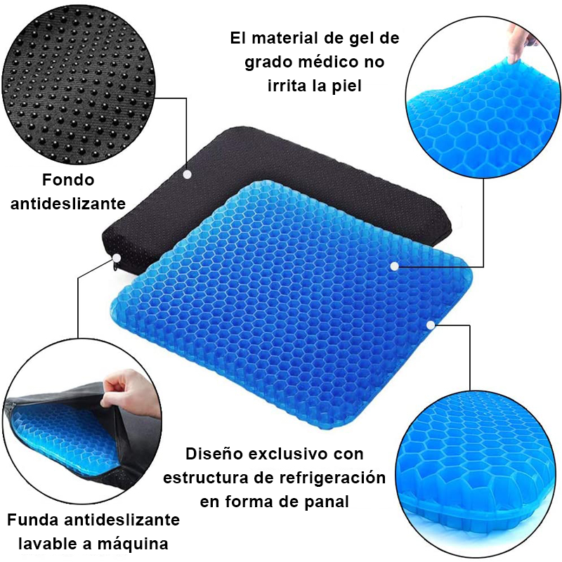 Comforty Cojín de gel terapéutico - [PROMOCIÓN DISPONIBLE SOLO HOY]